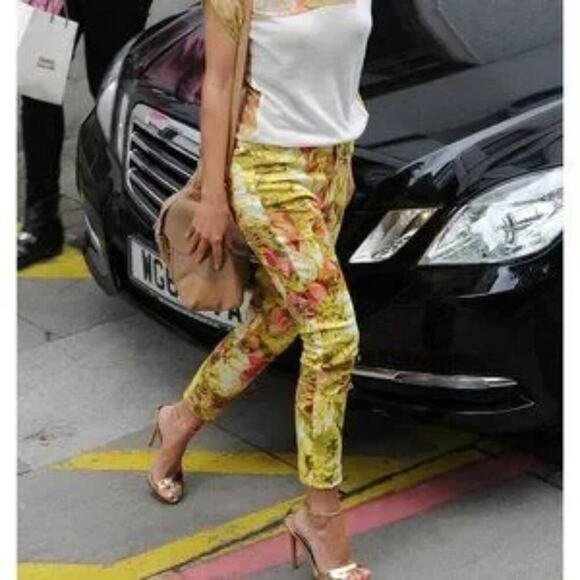 TED BAKER Danelle Floral Teapot Print Jeans size 26 - Picture 9 of 9